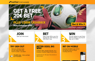 betfair screenshot