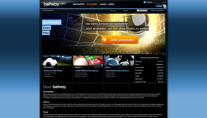 betway screenshot